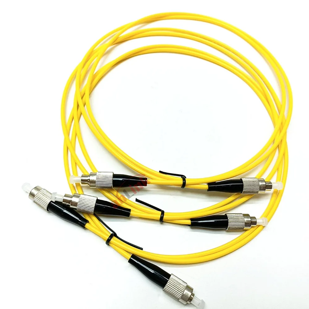 10pcs/lot Fiber Optic Jumper FC UPC-FC UPC Simplex SM LSZH Optic Patch Cord Cable 2.0/3.0mm 1/2/3/5m patch cord 