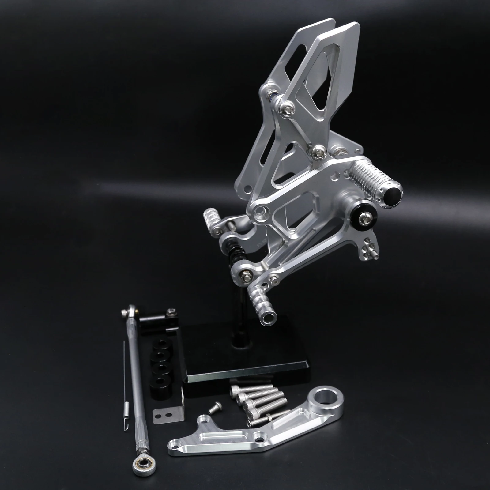 

For Yamaha YZF R15 V3 2018-2020 Rearset Footrest Footpeg Pedal CNC Aluminum Motorcycle Rear Foot Pegs