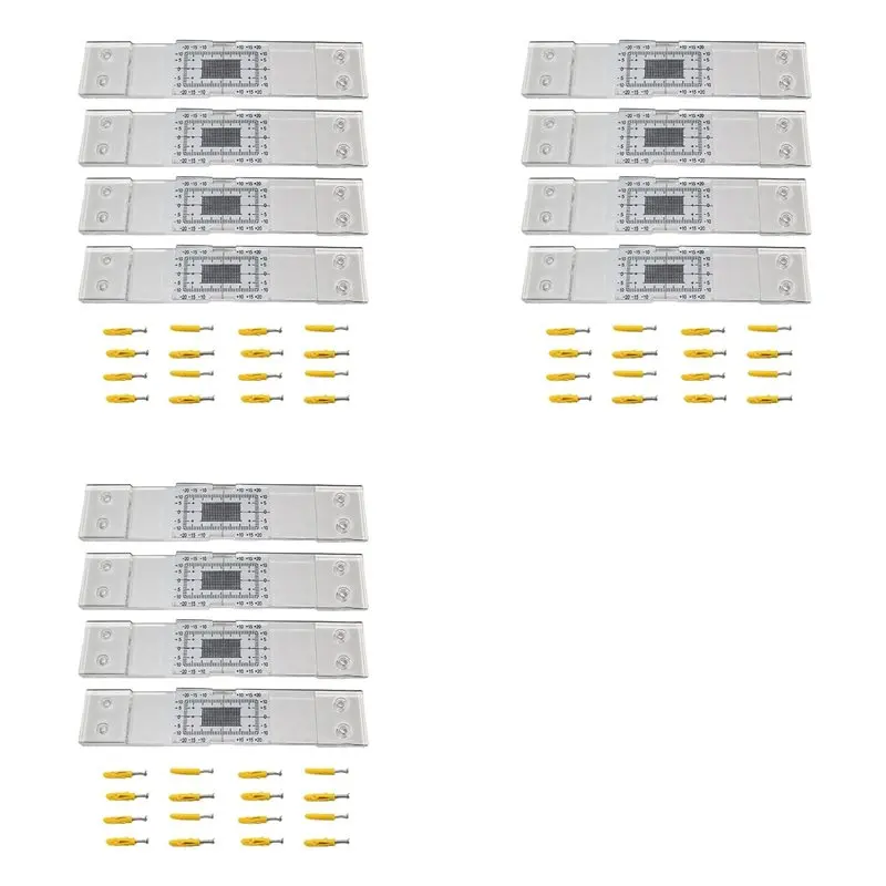 

Измеритель толщины ABYP, 12 шт., запись мониторинга трещин, стандартный монитор трещин Tell-Tale для стандартной и угловой Tell-Tale