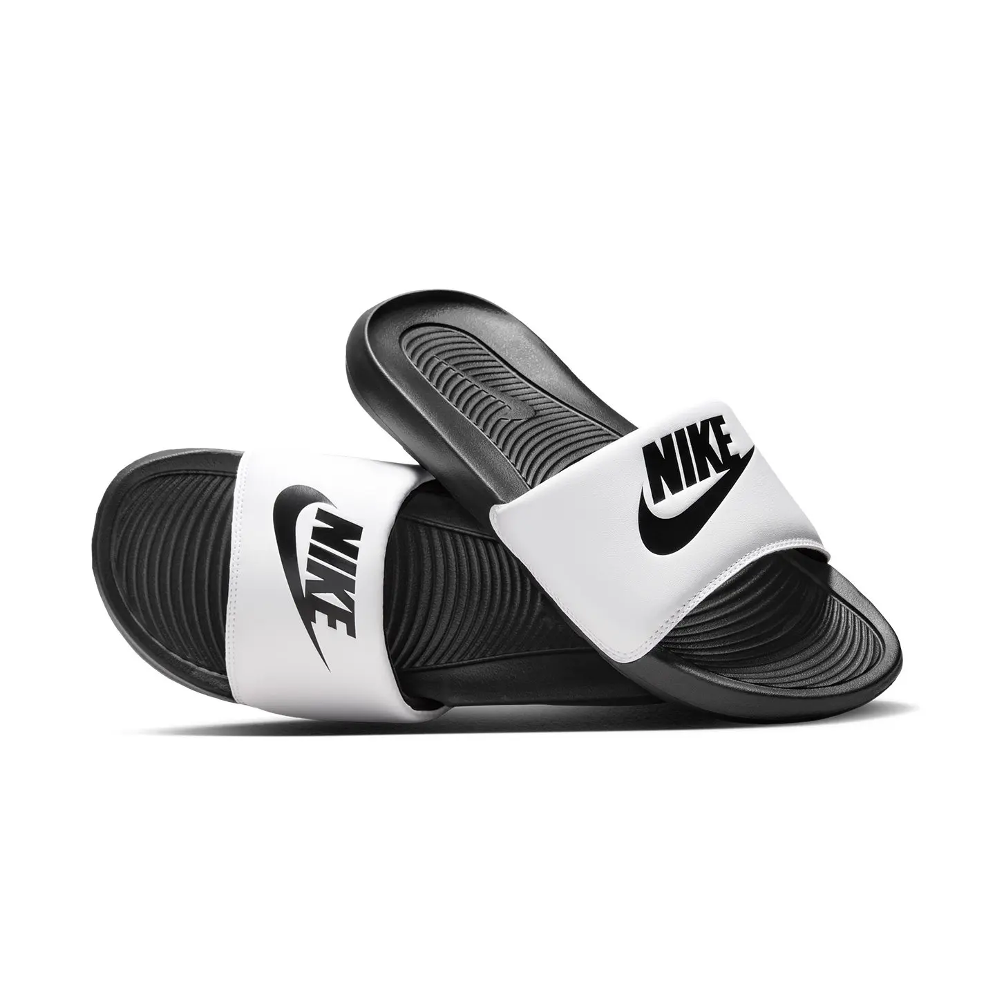 Nike Men Slide Slippers, Soft Comfort Non-slip Quick Dry Casual Indoor Outdoor Beach Shower Slippers CN9675-005 view 5