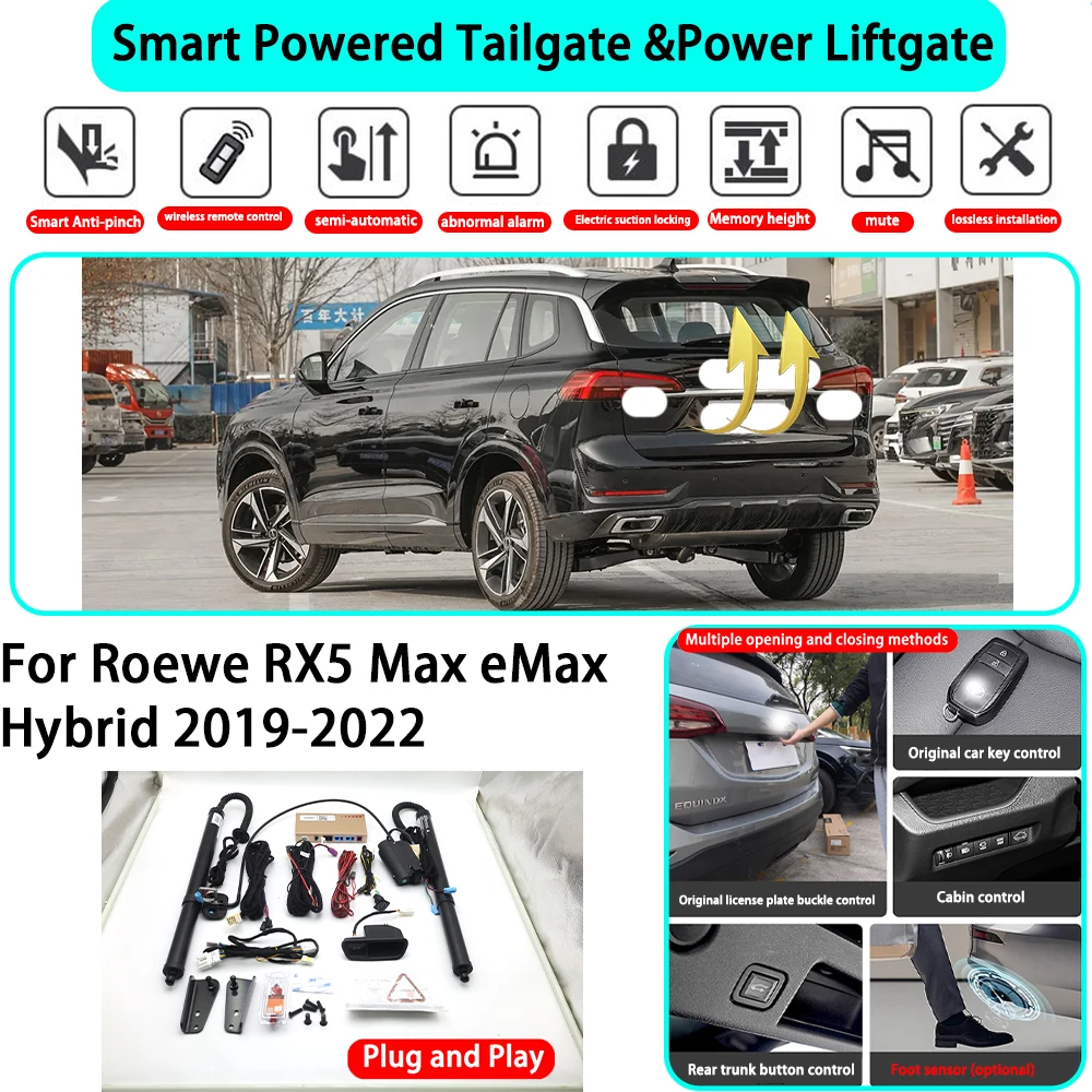  ﻿for MG HS EHS Roewe RX5 D5X eRX5 PHEV Hybrid 2022-2026 OEM Smart Automatic Powered Tailgate Electric Power Tailgate Lift Kit