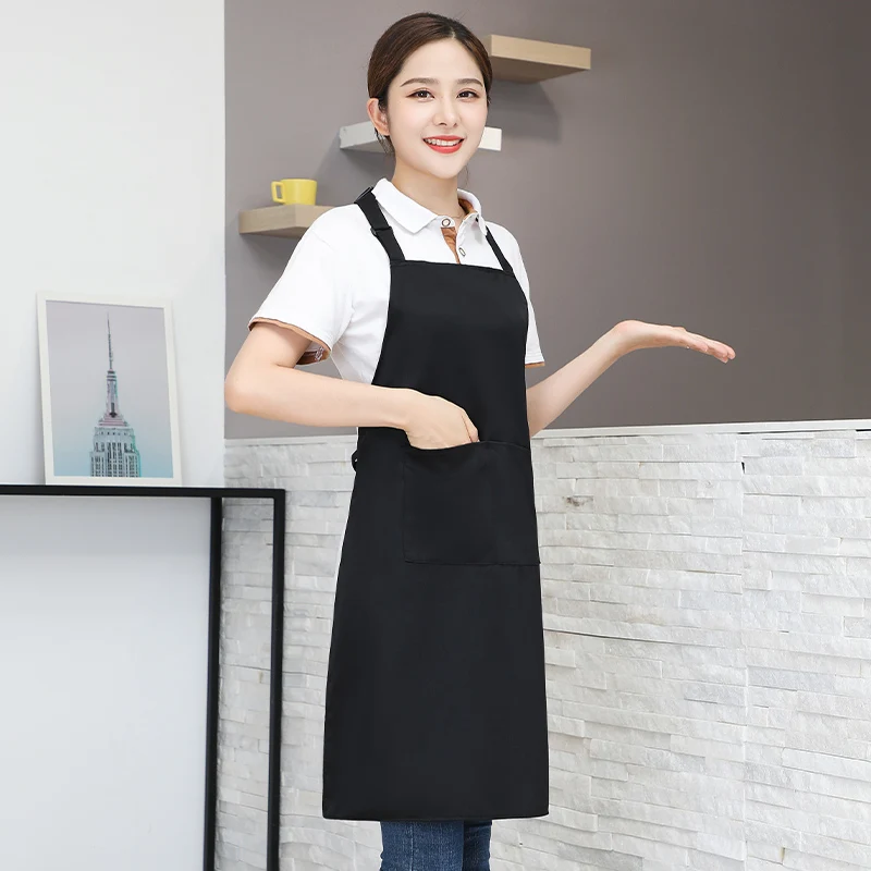 Kok Schort 2/1pcs Chef Keuken Werkschort voor Catering Hotel Kantine Bakken Cafe Bakkerij Nagelsalon Huishoudelijke schoonmaak Koken