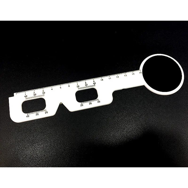 Practical Double Scale Multi-function Exact Pupil Distance Ruler for Glasses Optometry Measurement Tools Accessories