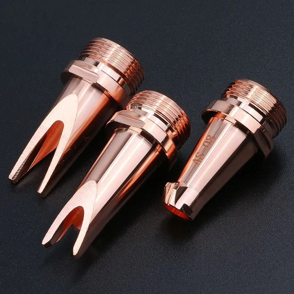 M16 CQWY Laser Welding Nozzle Red Copper Thickened Welding Torch Handheld Laser Nozzle for WEIYE Head Parts Welding Accessories
