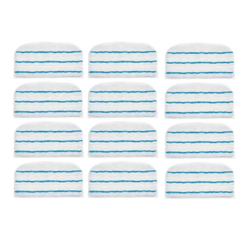 

A38T-12PCS Replacement Mop Pads For Black & Decker Replacement Accessories Steam Mop Cloth FSM1610 / FSM1630 / FSM1300 / FSM13E5