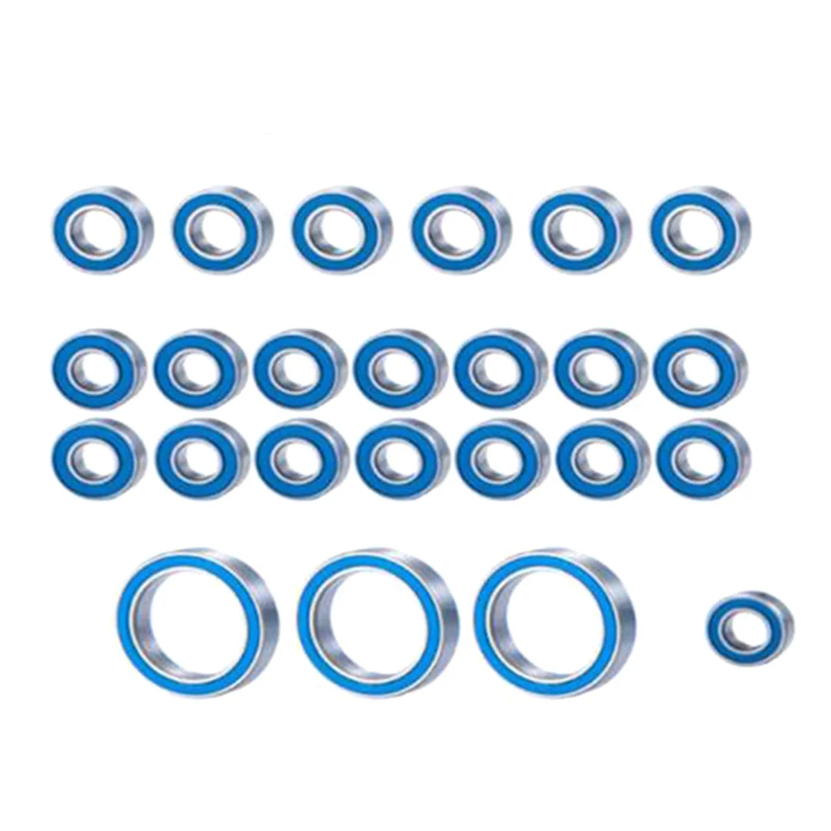 55PCS Rubber Kogellager Kit voor 1/10 Traxxas-TRX6 RC Auto Upgrades Onderdelen Accessoires