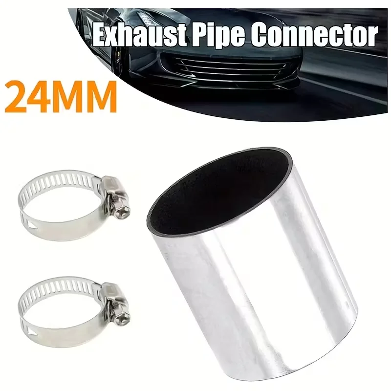 Connecteur de tuyau d'échappement de chauffage Diesel avec pince, tuyau de ventilation de gaz 24mm, accessoires RV pour chauffage de stationnement Diesel Webasto Eberspacher