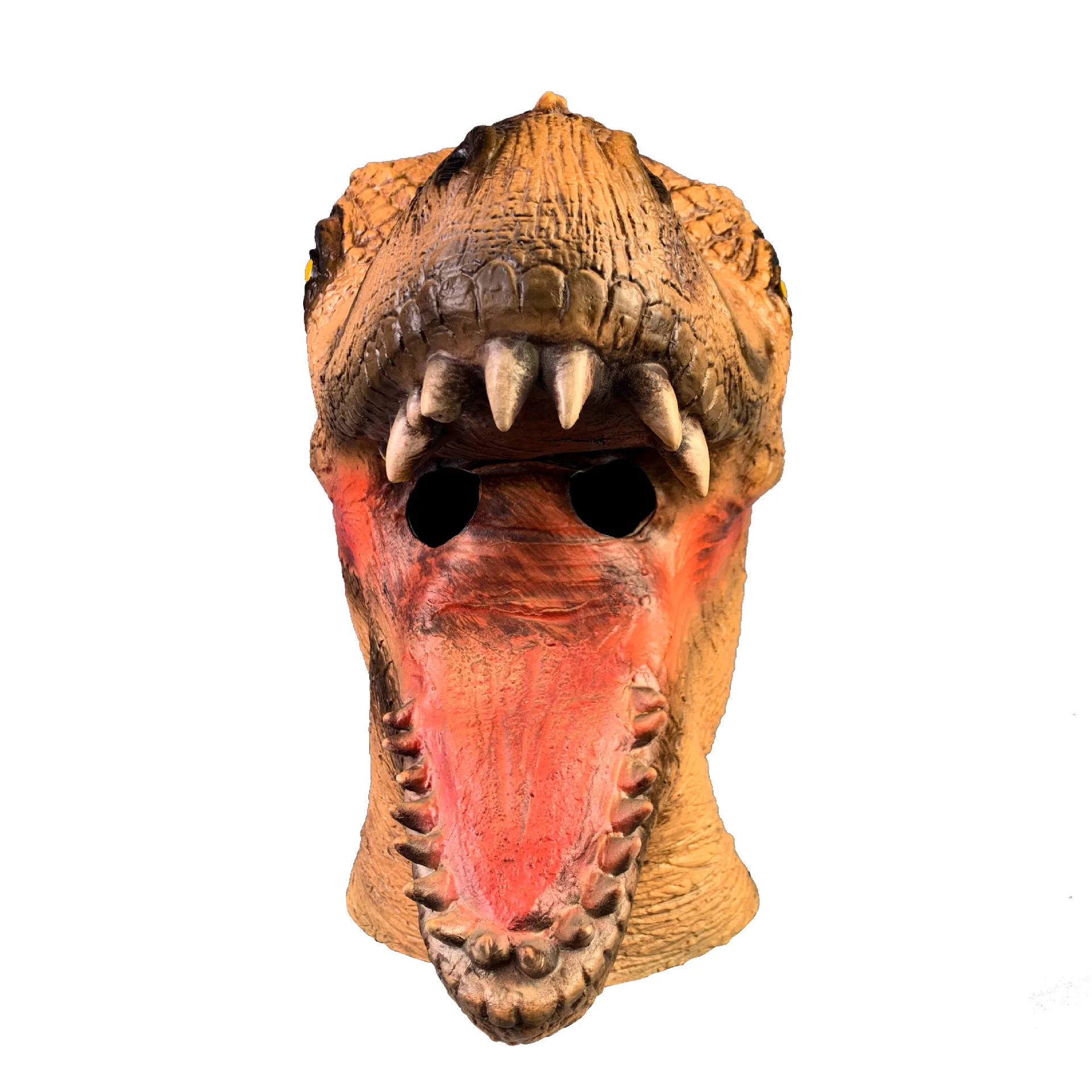 Big mouth crocodile mask cross dressing scary mask latex animal headgear mask funny cartoon props party mask Halloween mask