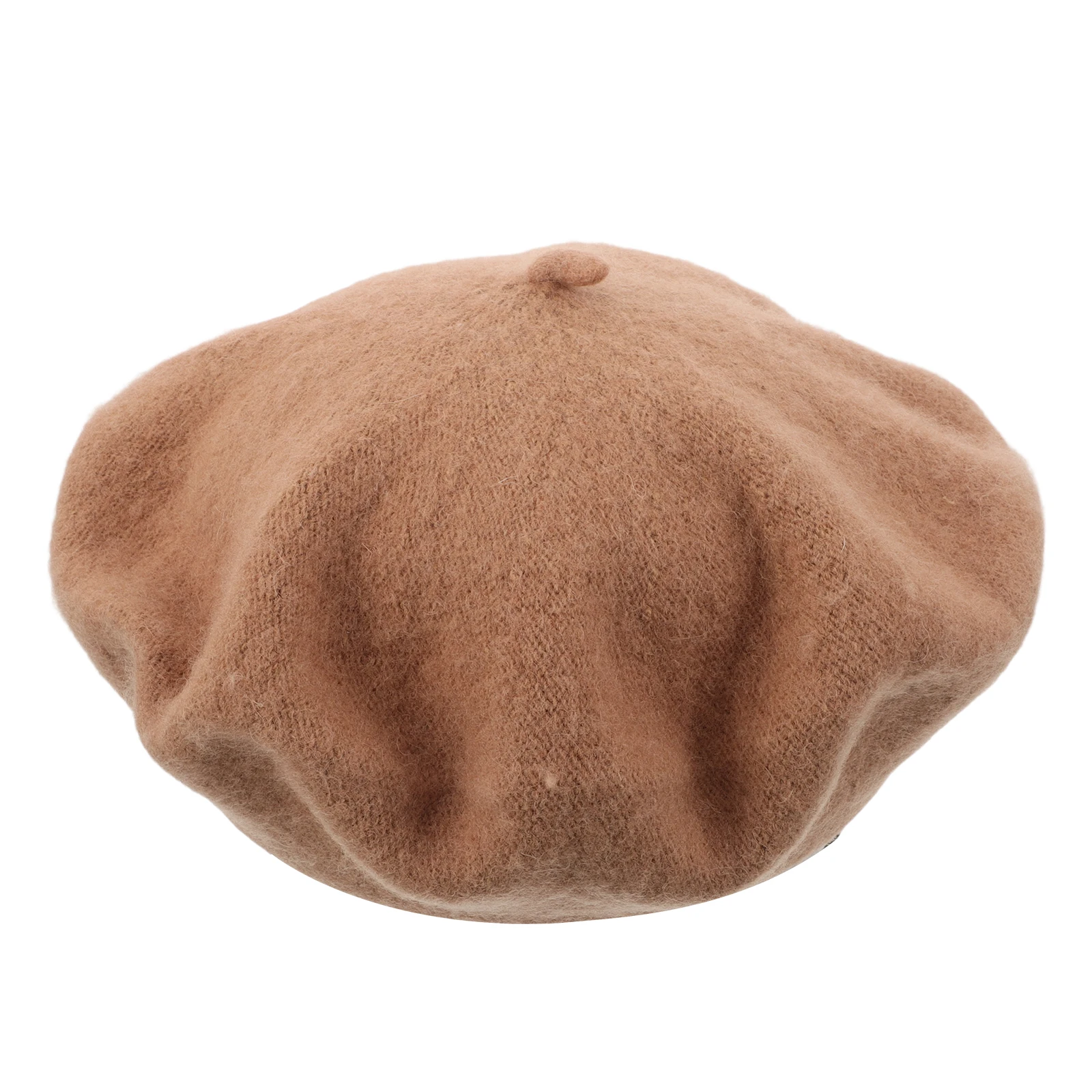 

Vintage Wool Beret Hat For Women Retro British Style Cap Warm Knitted Headwear Winter Autumn Art Exhibitions Daily