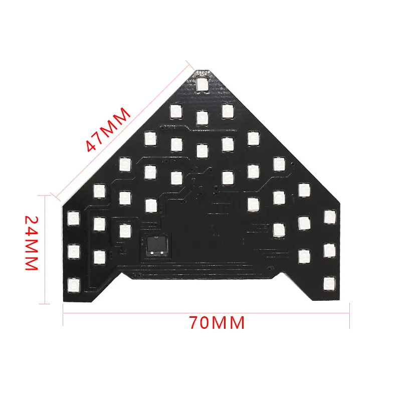 1x Car Styling LED Turn Signal Light Rear View Mirror Arrow Panels Indicator Light Rearview Mirror Signal bulb 33SMD Arrow Light