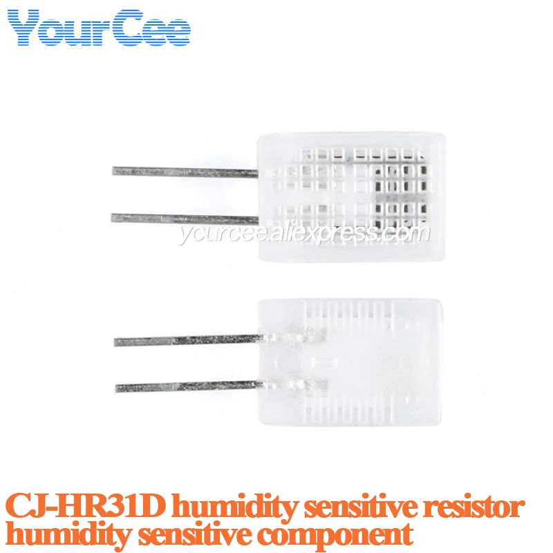 20pcs/1pc HR31 HR31D HR202 HR202L HJ3180B HDS10 Hygrometer Humidity Sensor Sensitive Resistor Element Humidity Module with Case