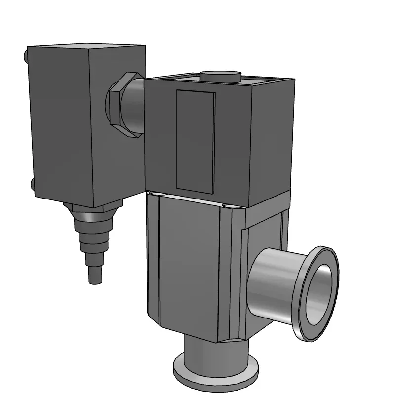

XLS-25-P5G XLS Series Aluminum High Vacuum Angle Valve Electromagnetic