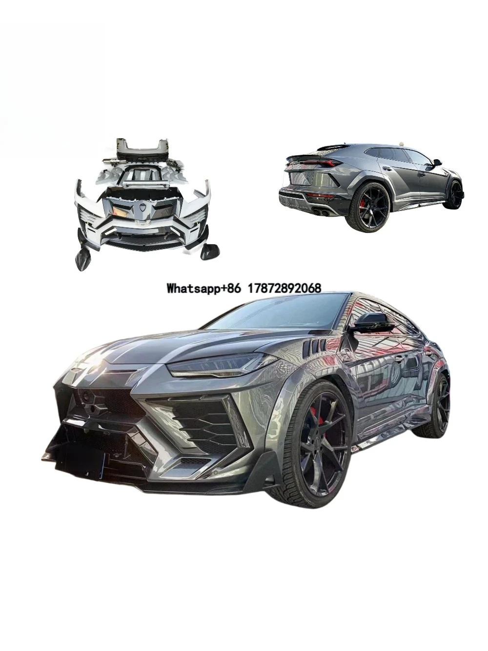 Body Kit For Urus facelift to MSY 1th generation Style kit with LED Headlight Aluminum Bonnet OEM Quality