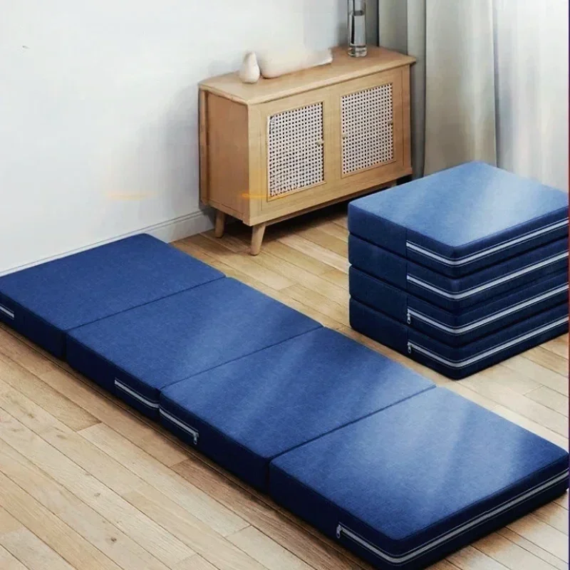 

Single Memory Foam Folding Mattress Portable Tatami Yoga Mat Floor Sleeping Mat for School Office Use Comfortable Bedding