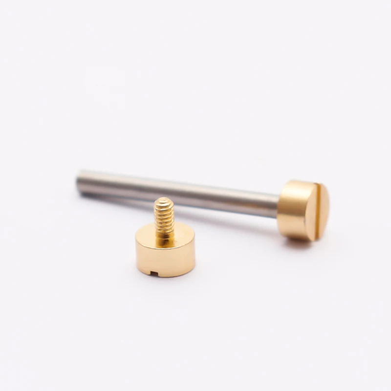 Screw-In Watch Lug Stem Link Kit Watch Screw Tube Rod Spring Bar for Leather Watchband Strap Rose Gold Silver 14 16 18 20 22mm