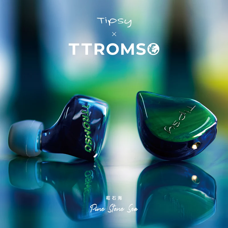 

Tipsy TTromso LCD Diaphragm High Resolution Dynamic Unit In-Ear Earphone with 0.78 2Pin 3.5mm Cable