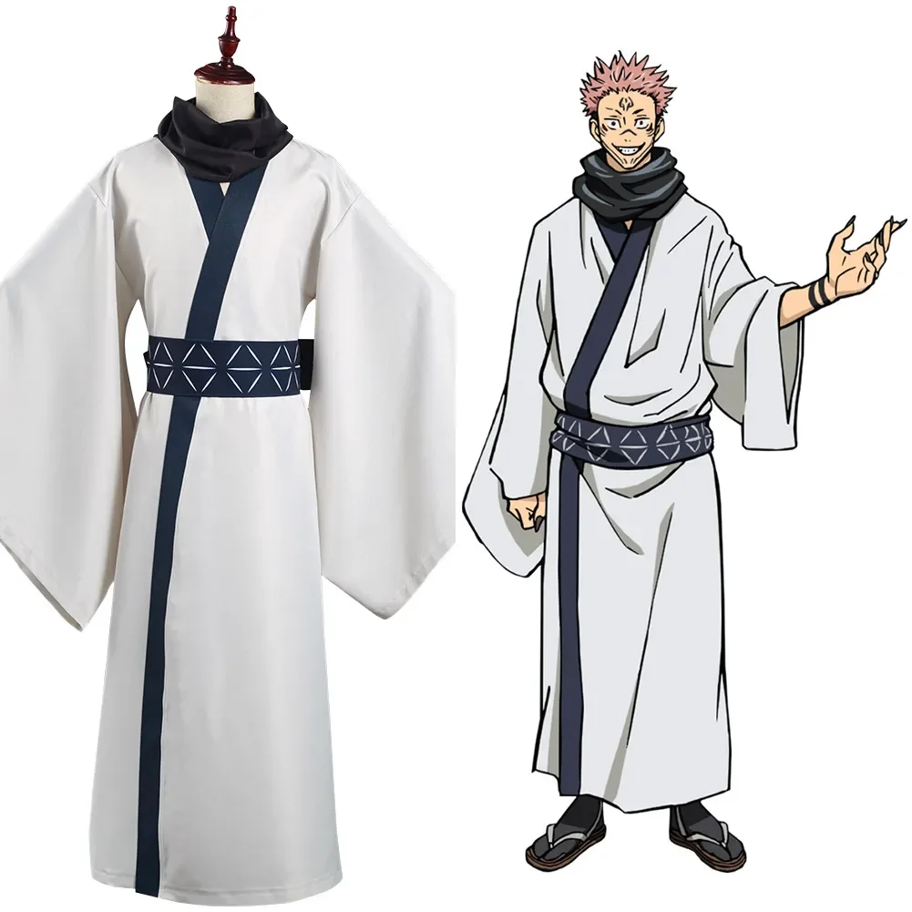 Jujutsu Kaisen Sukuna Ryoume Cosplay Costume Kimono Outfits Halloween Carnival Suit