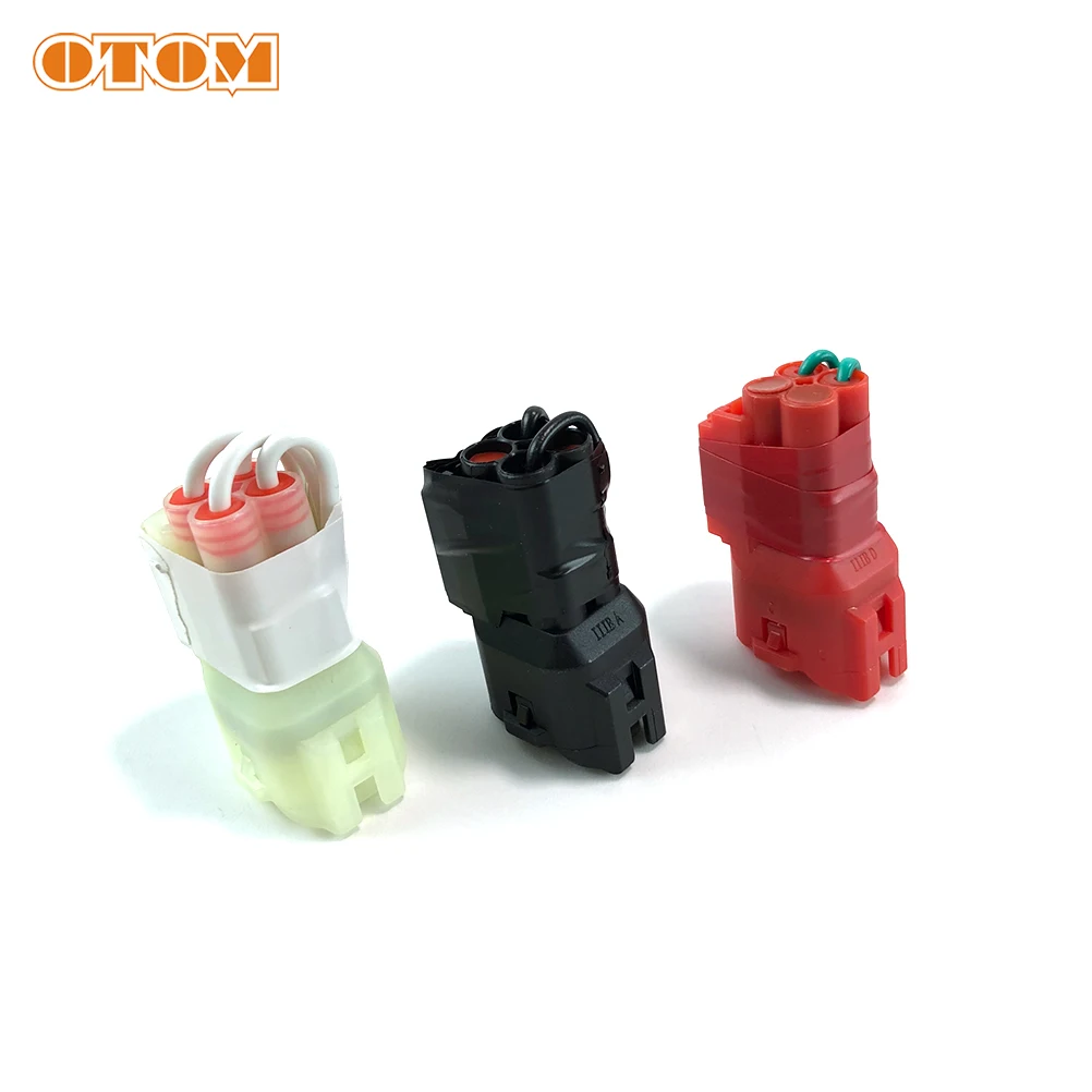 Otom 3色dfiマップワイヤーリードカプラ標準ソフトハード電気プラグカワサキkx kxf kxsr kxx 250 450オートバイ部品