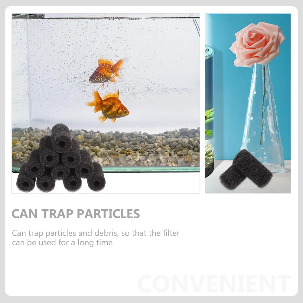 

8 Pcs Water Inlet Cotton Cover Fish Tank Filter Aquatic Pet Products Protector Aquarium Intake Strainer 304 Network Accessories