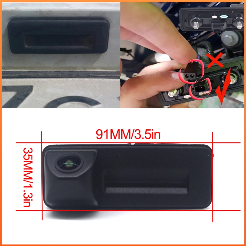 140 Degree 1080x720P Vehicle Rear View Camera For Skoda Fabia FL COMBI MK2 5J 4D 5D 2008 2009 2010 2011 2012 2013 2014 2015 Car