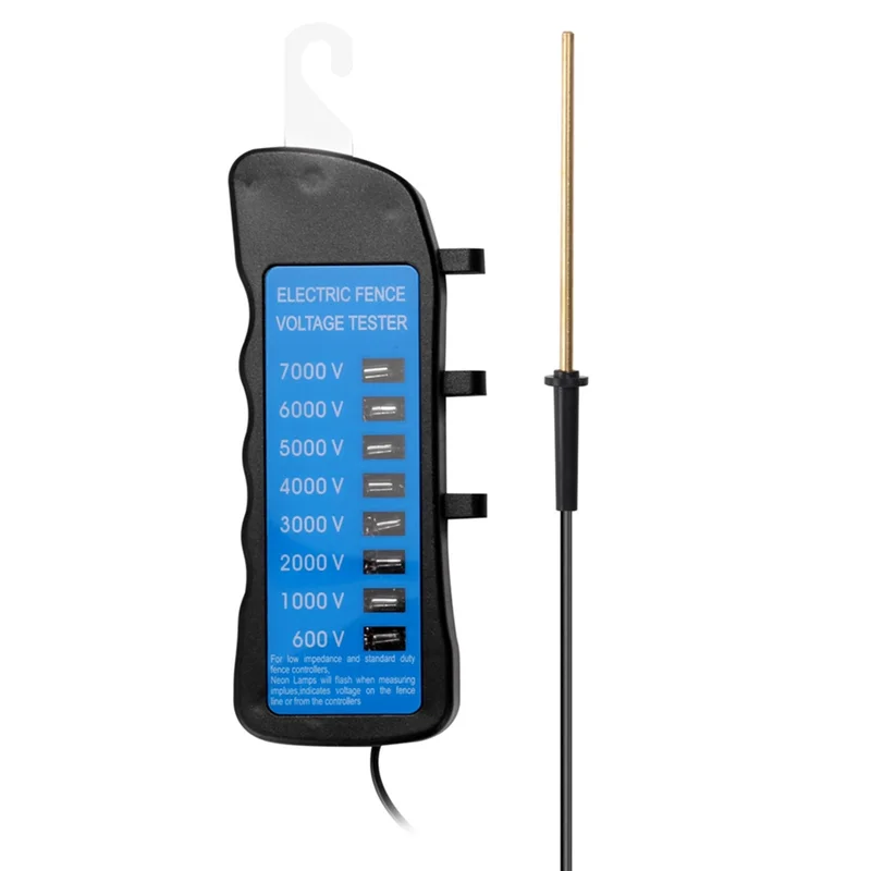 

ABKY-8 Indicator Light 600V-7KV Electric Fence Tester Voltmeter For Home Garden Horse Livestock No Battery Needed