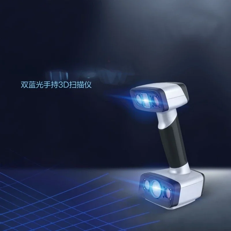 Handheld-3D-Scanner Industrielles Scangerät mit zwei Blaulichtkameras
