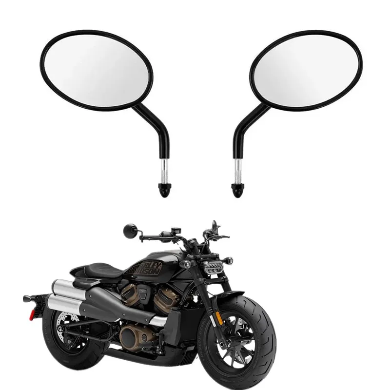 

For Harley Touring Road King Street Electra Glide Sportst XL 883 1200 Dyna Softail chopper Universal Motorcycle 8mm CNC Mirrors