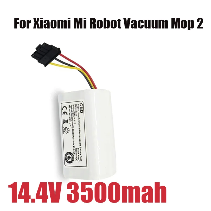 Nuova batteria 14.4V 2800mAh N011-4S1P per Xiaomi Mi Robot aspirapolvere 2 Lite MJSTL aspirapolvere