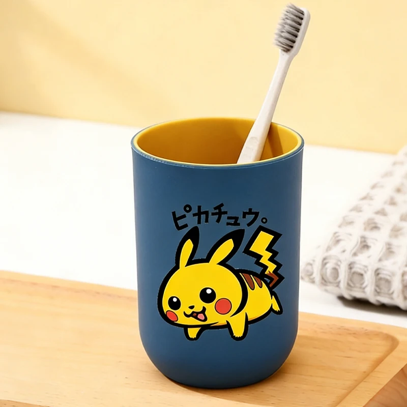 Бутылки-для-воды-с-изображением-покемонов-аниме-кружки-с-Пикачу-Иви-Генгаром-стаканы-для-зубных-щеток-модные-мультяшные-стаканы-для-полоскания-рта-стаканы-для-воды-подарок-для-мальчиков-и-девочек