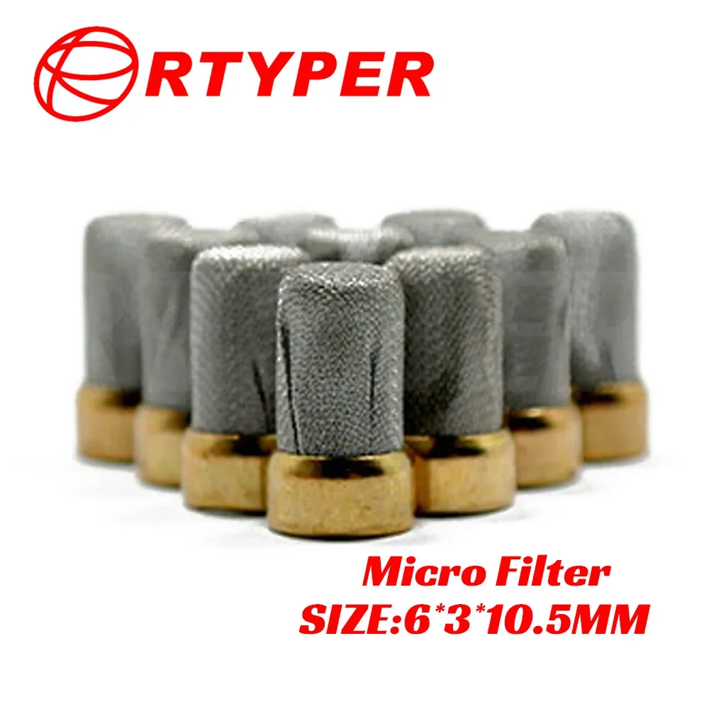 200 PCS Fuel Injector Repair Kit Metal Micro Filter 11009 For Toyota Pickup 4 Runner Sienna Avalon Solara 3.0L 6*3*10.5mm view 3