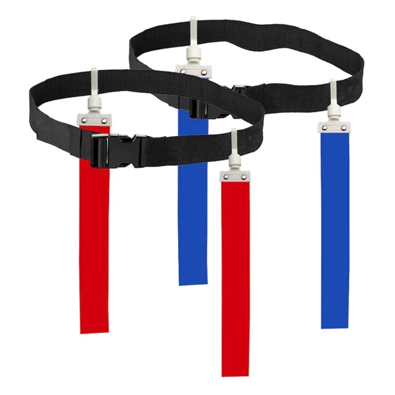 Football Flags Soccer Flags Belt Soccer Football Belt Waist Flags Soccer Belt Soccer Exercise Belt Sport Equipment Dropship