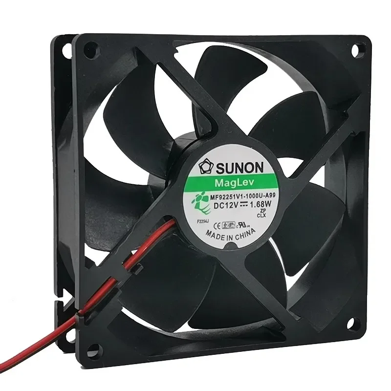 مروحة تبريد لمبرد كتم الصوت للكمبيوتر ، Sunon ، 12 فولت ، من من من من من نوع W ، 9 من ومن ومن ثم 90x90x25 ، جديدة