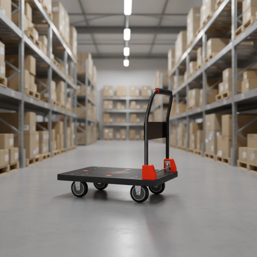 Handcart Carrier, Handcart For Household Use, Portable Folding Flat Cart For Picking Up Parcels, Hand-pulled Cart, Trailer