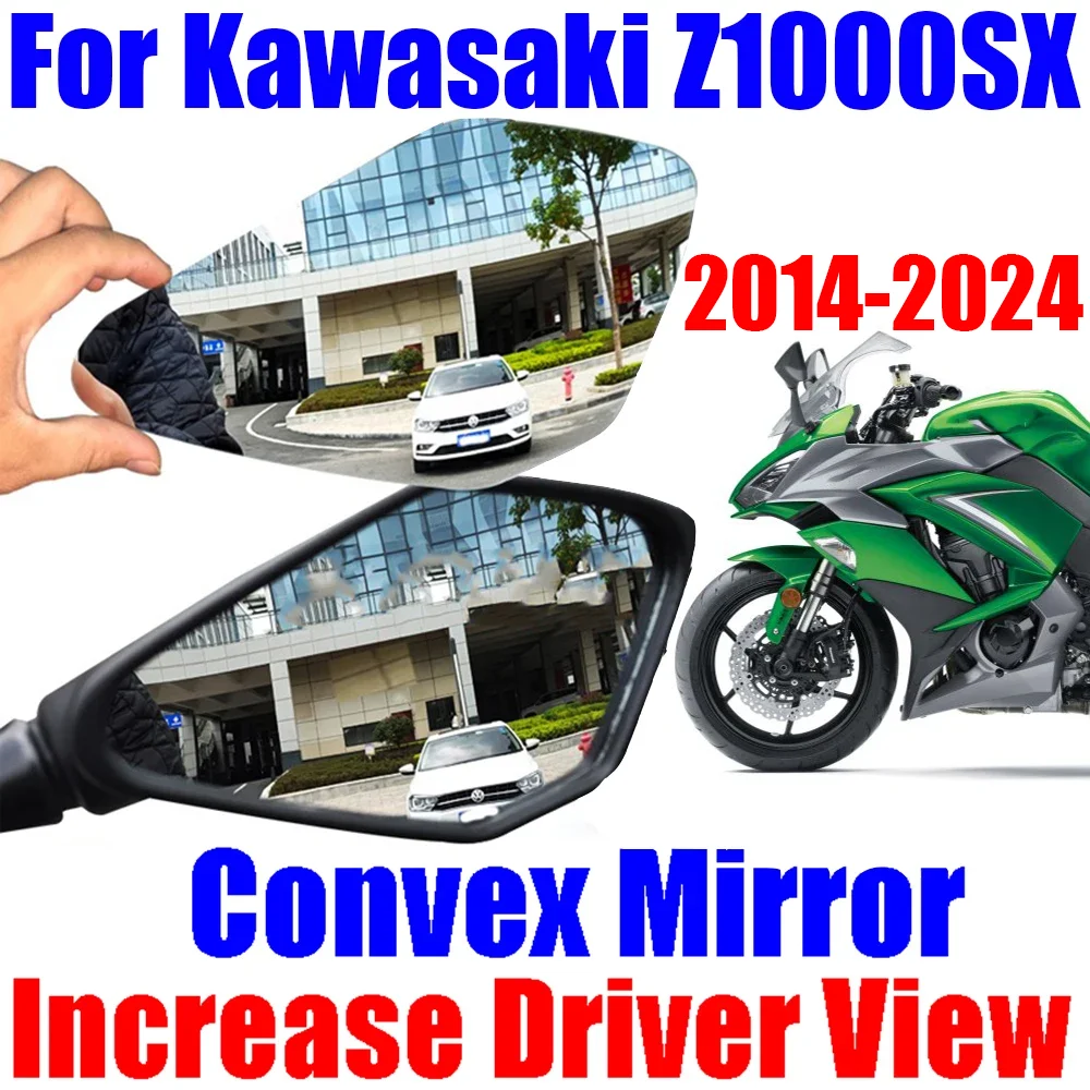 For KAWASAKI Z1000SX Z1000 SX Z 1000 SX 1000SX Accessories Convex Mirror Increase Rearview Mirrors Side Rear Mirror View Vision