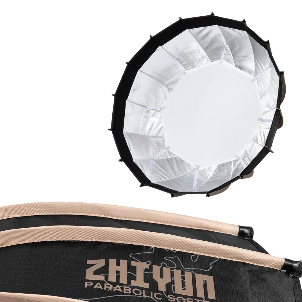 ZHIYUN Official EX1H06 60D Parabolic Softbox Video Light Softbox Bowens Mount for Molus G60 X100 Photography Light Accessories