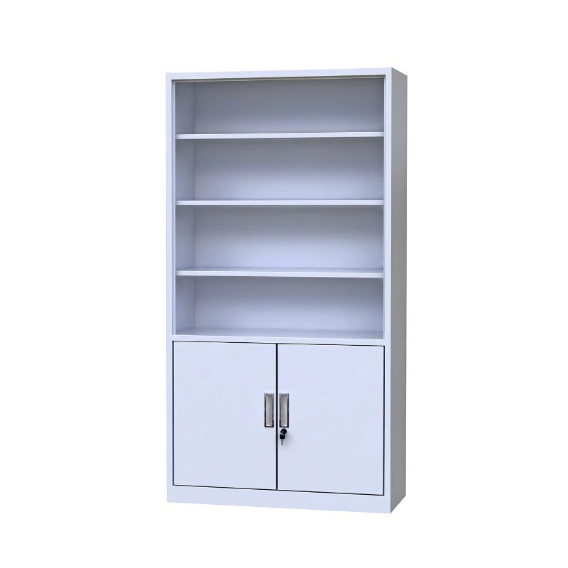 

Large gray-white equipment, file cabinets, office materials, books, storage, school reading room placement
