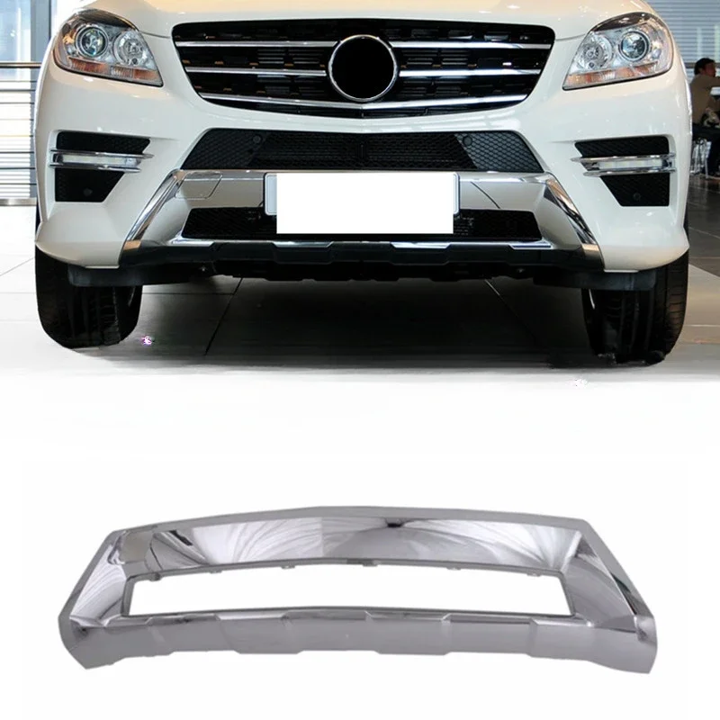 Front Bumper Cover Molding Trim for Mercedes-Benz W166 ML300 ML350 GL350 GL450 GL500 2012-2016