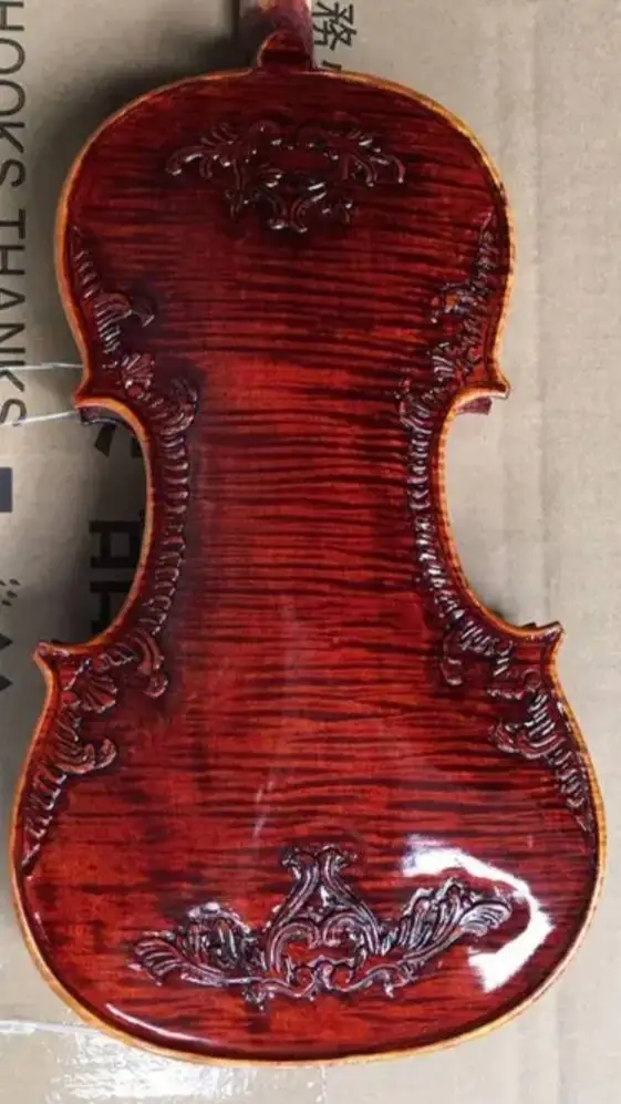 

professional Viola SPECIAL OFFER! 15.5 inches Carved Baroque style warm deep tone! free shipping!