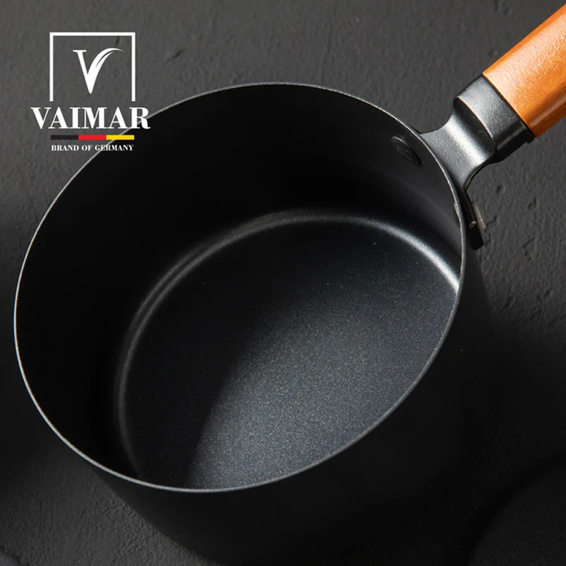 [Vaimr]-قدور سوداء من الفولاذ المقاوم للصدأ ، رقم 16