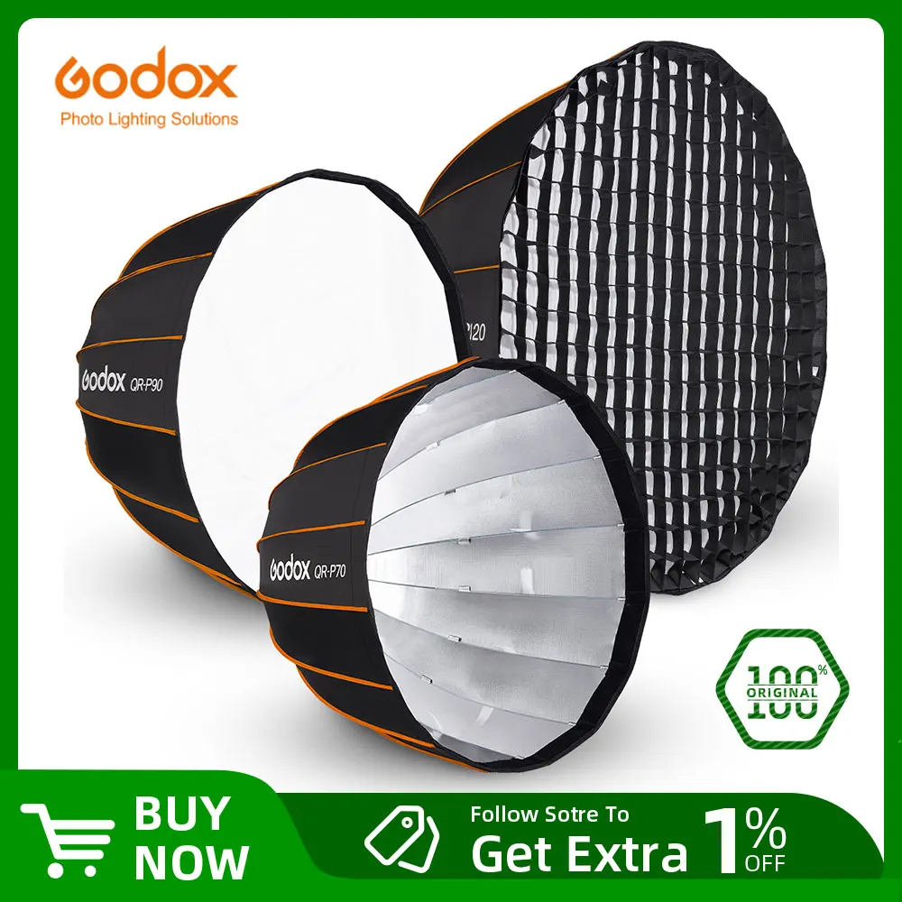 Godox QR-P70 70CM QR-P90 90CM QR-P120 12CM Quickly Release