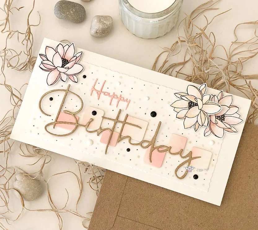 Mmao الحرفية المعادن قطع يموت قطع يموت قالب رسالة الديكور قصاصات ورقية الحرفية سكين قالب شفرة لكمة الإستنسل يموت