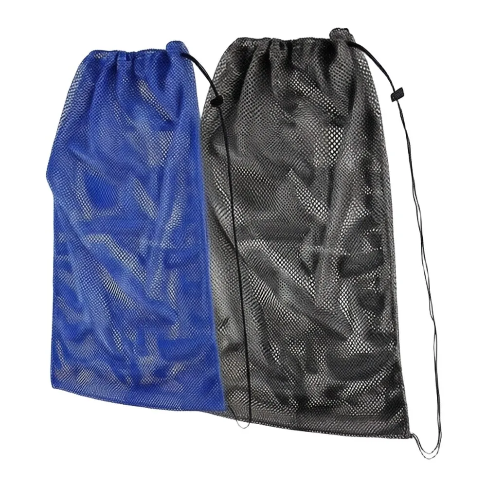 Beach Gear Bag Diving Storage Bag Beach Use Adjustable Shoulder Strap Breathable Mesh Material For Beach Activities