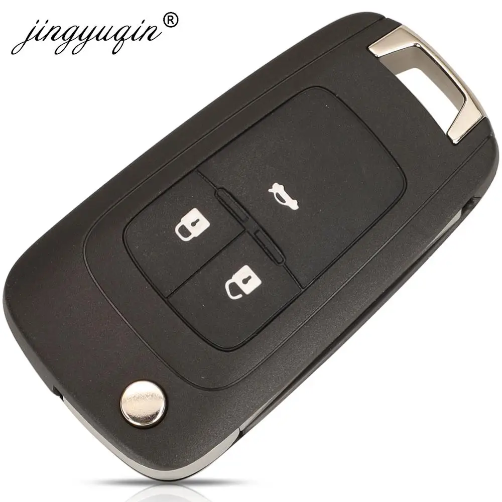 jingyuqin Remote Car Key 433MHz ID70 for Chevrolet Aveo Cavalier 2019 2020 2ALBS1SG24 Auto Key Replacement Full Control