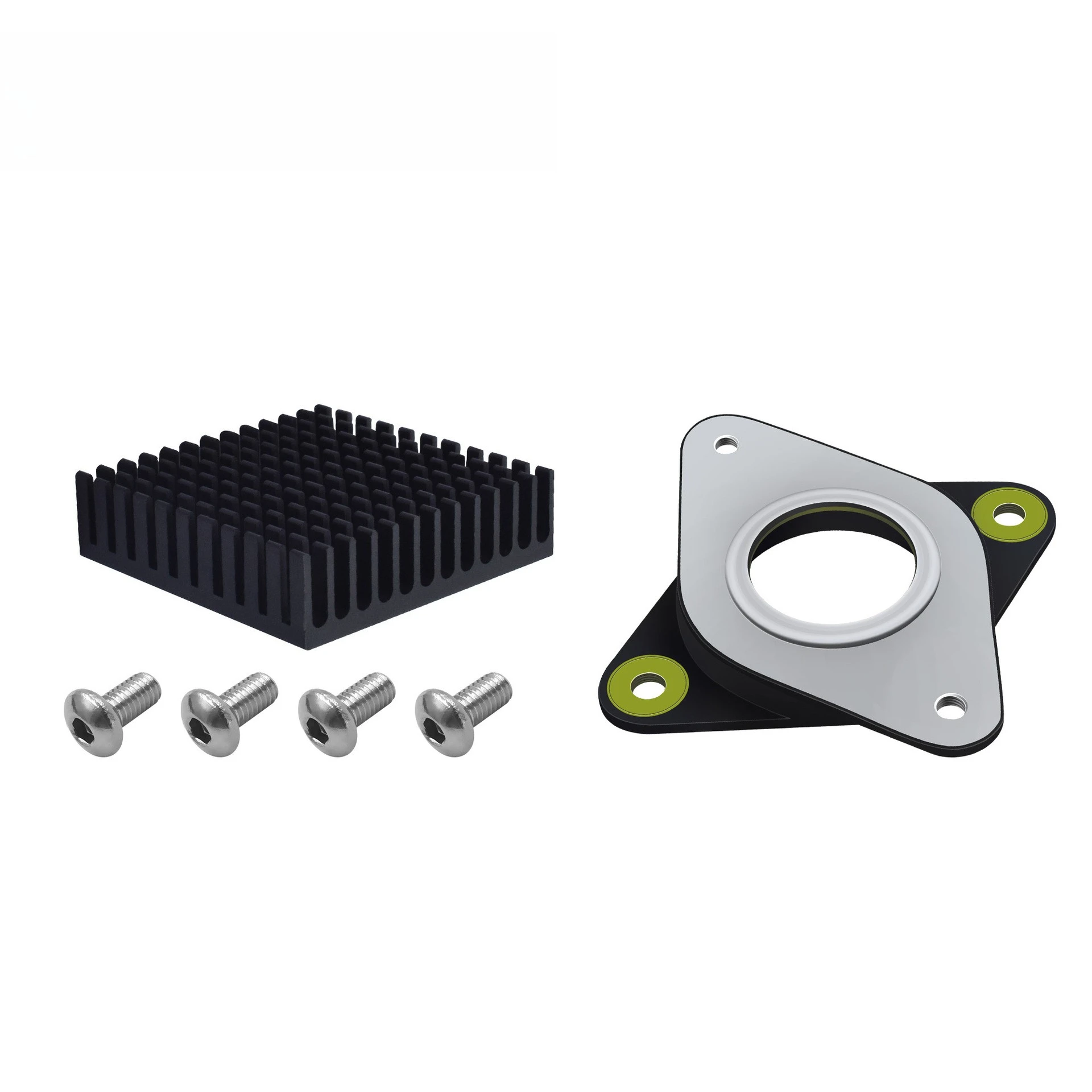 42 Special shock absorber/ring/pad for stepper motor, size length 54 * width 54 * thickness 7mm heat sink kit