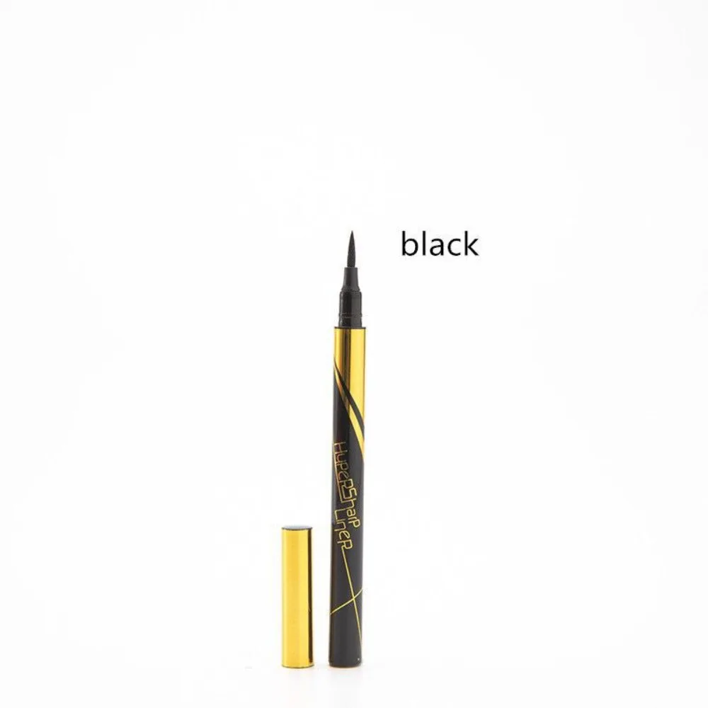 Waterproof Black Liquid Eyeliner Long Lasting Quick Drying Natural Eyeliner Cosmetic Tools Not Bloom Eye Liner Pen Eye Cosmetics