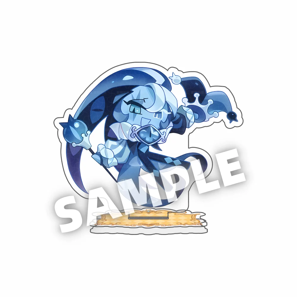 Game Cookie Run Kingdom Acrylic Stand Keychain Gift Toy Figures Candy Apple Milk Shadow Pure Vanilla Mystic Flour Models Desktop