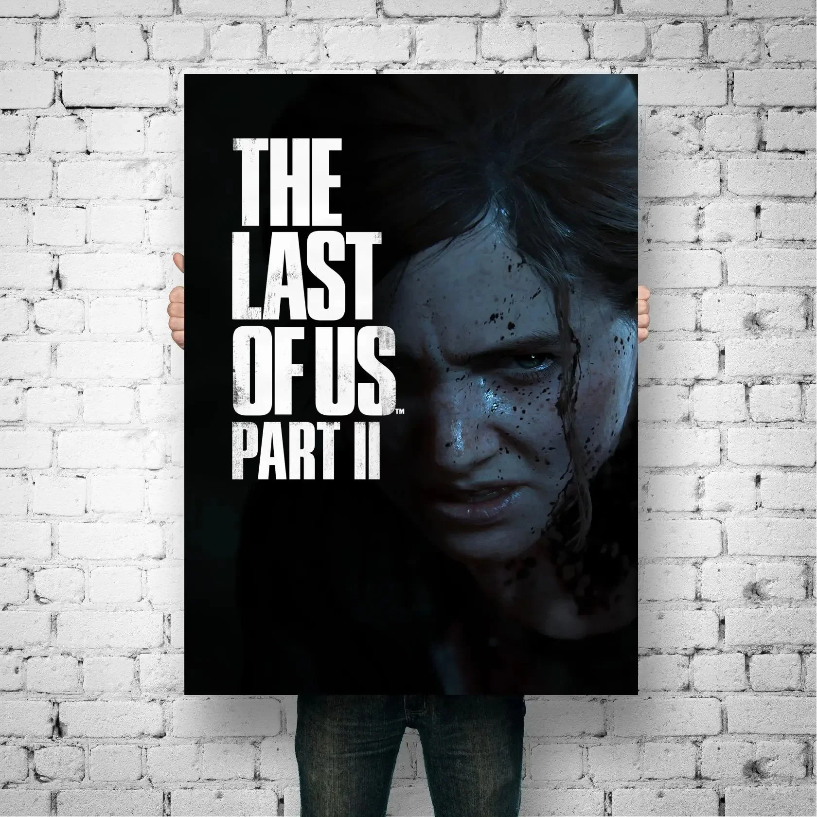 الكلاسيكية The Last Of Us الجزء الثاني - الألعاب الجمالية قماش اللوحة الملصقات والمطبوعات جدار صورة فنية لتزيين غرفة المعيشة