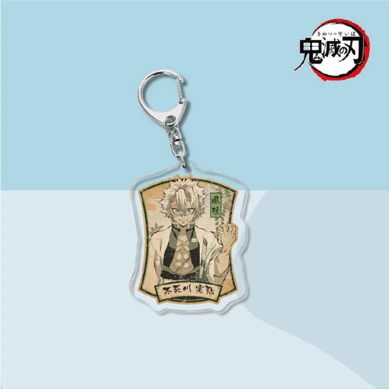 

Японское аниме Demon Slayer Kamado Tanjirou, красивый брелок с мультяшным рисунком, подвеска на рюкзак, товары в стиле аниме, небольшой подарок
