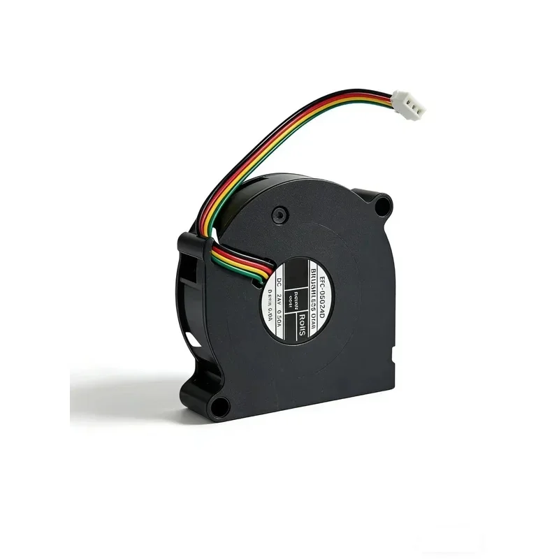 Original brand new 24V 5020L100mm 12000RPM cooling blower fan ZH1.5 terminal block for ELEGOO CC1 CC2 Centauri Carbon