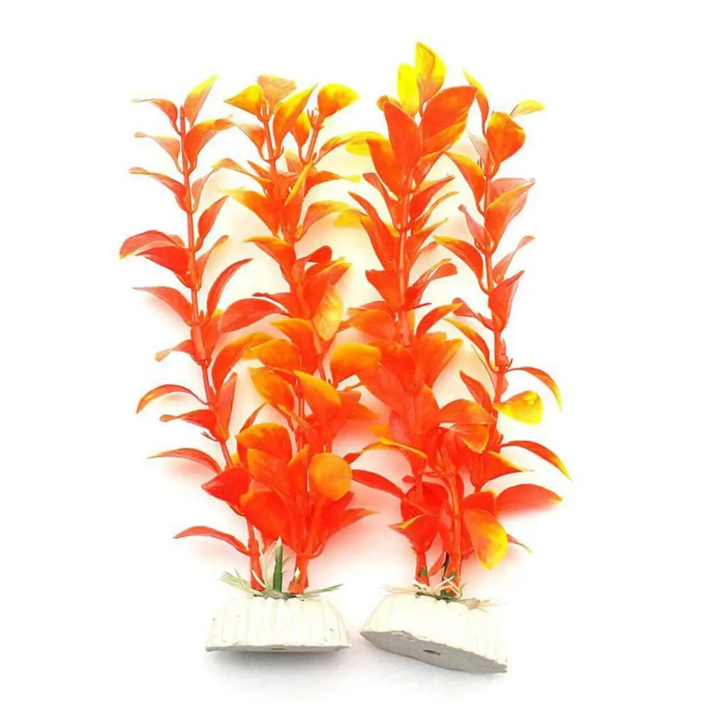 2Pcs จำลองดอกไม้ทะเลพืชภูมิทัศน์เครื่องประดับ Handmade Aquarium Fish Tank ตกแต่งใต้น้ำ